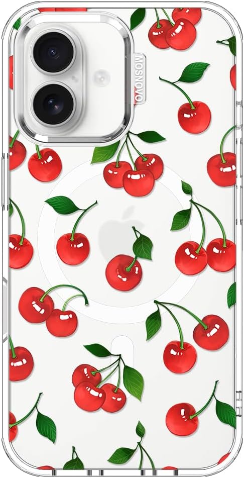 MOSNOVO Clear iPhone 16 Case with Military-Grade Protection