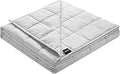 Weighted Blanket 60x80 25lb Queen Size Light Grey - Cooling Comfort
