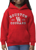 Barnesmith NCAA Unisex Youth Hooded Sweatshirt, Vintage Logo - Cozy