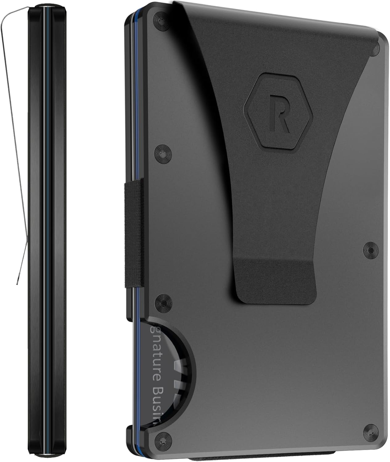 Ridge Wallet for Men - Slim RFID Protected Front Pocket Wallet