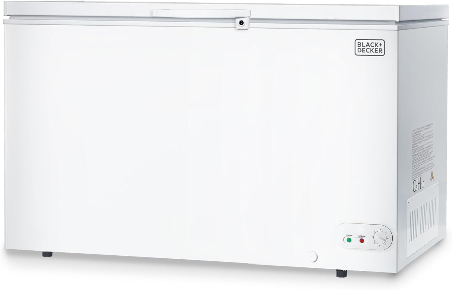 13 Cu. Ft. Chest Freezer with Removable Baskets for Storage