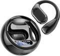 Open-Ear Earbuds Wireless Bluetooth Headphones - 50H Playback, LED