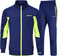 YSENTO Mens Tracksuits 2-Piece Jogging Suit Set - Warm, Practical Fit