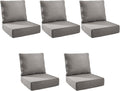Outdoor Cushion Set for Patio Seating - 6 Inch Foam for Comfort