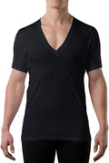 THOMPSON TEE Men's Sweatproof Undershirt Deep V Neck - Original Fit