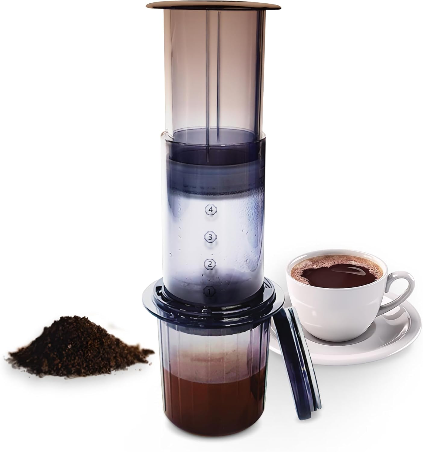 Portable 2-in-1 Camping Coffee Maker - Hot/Cold Brew