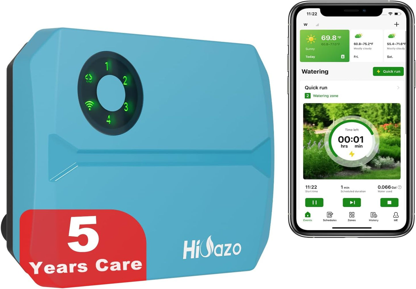 Smart Sprinklers Controller WiFi for Efficient Watering Plans