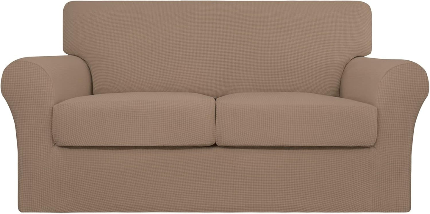 Stretch Couch Cover for Dogs - Easy-Going 3 Piece Sofa Protector
