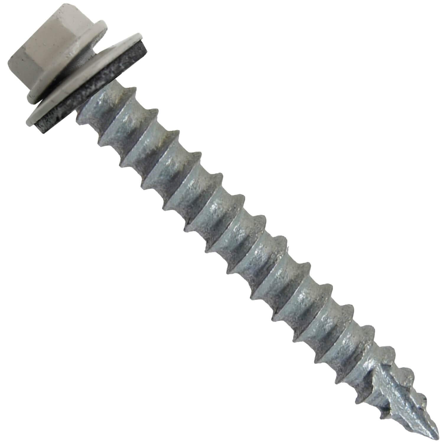 Metal Roofing Screws for Corrugated Roofing - 250 Pack
