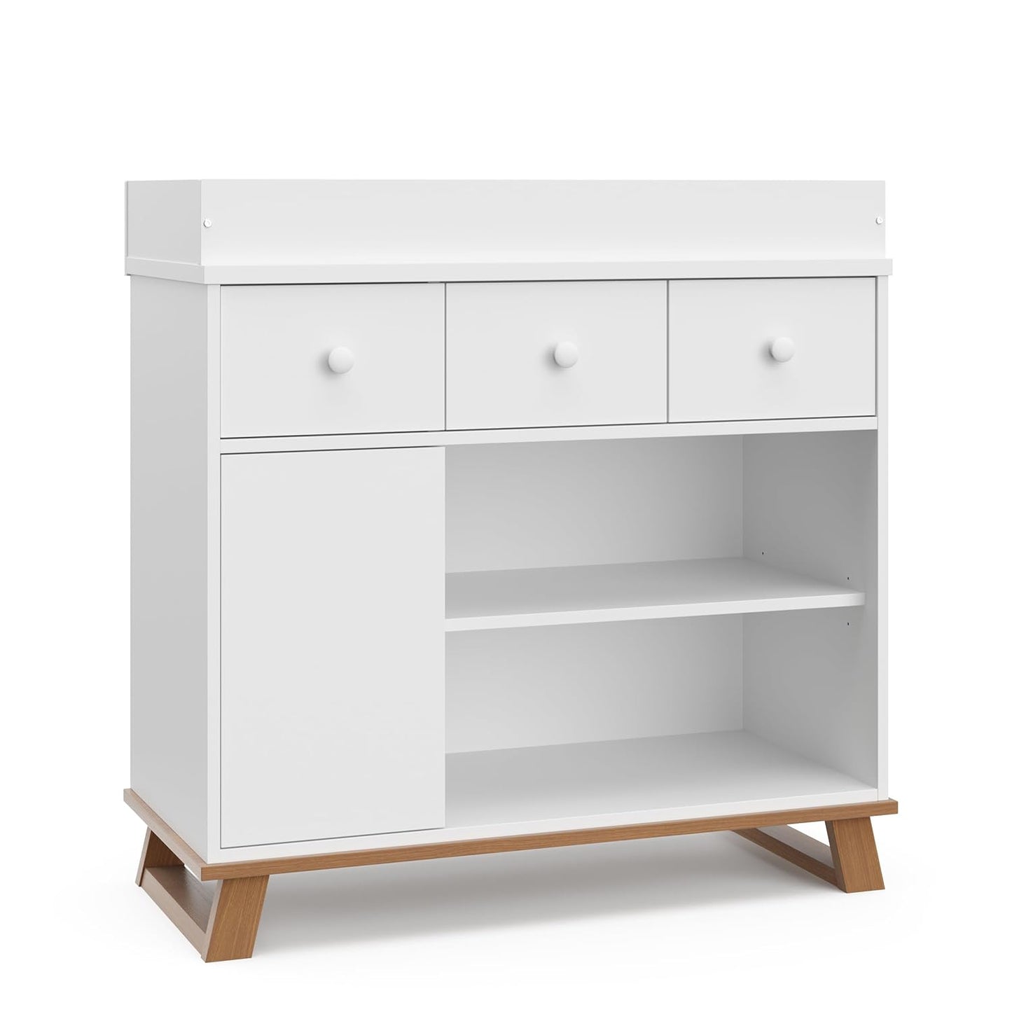 Storkcraft Modern Nursery Changing Table Dresser for Baby Rooms