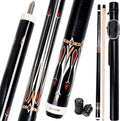 Collapsar CA 58in Maple Pool Cue Set with 1x1 Hard Case - 19-21 oz