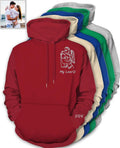Custom Picture Hoodies Personalized Photo Portrait Hoodie - Design
