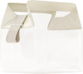 Cadence Parcel Clear Kit with Magnetic Closure - Packable Toiletry Kit