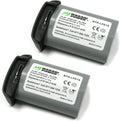 Wasabi Power Battery (2-Pack) for Canon LP-E19 - Extended Run-Time