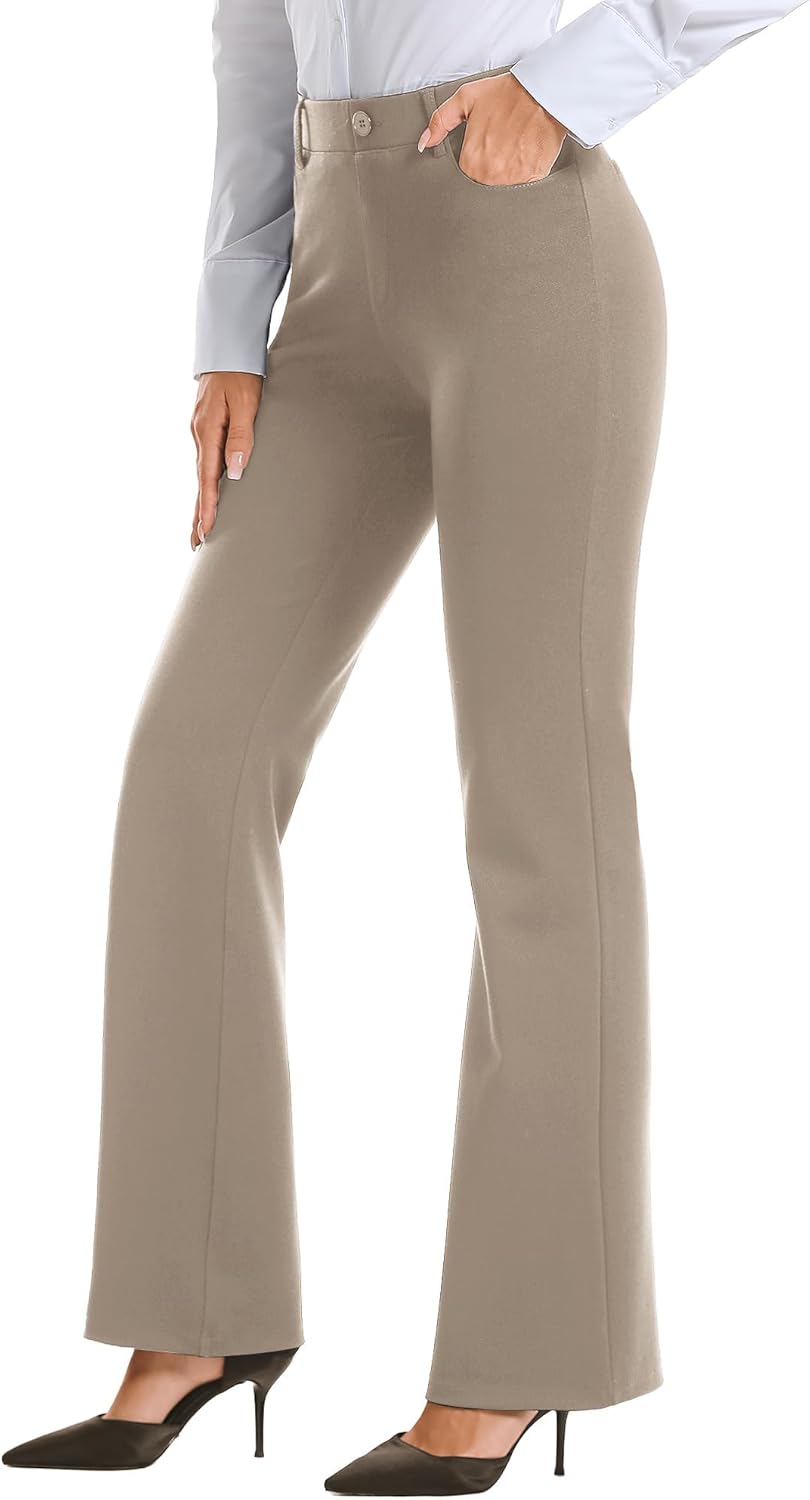 Stelle Women Bootcut Dress Pants for Business Casual Style