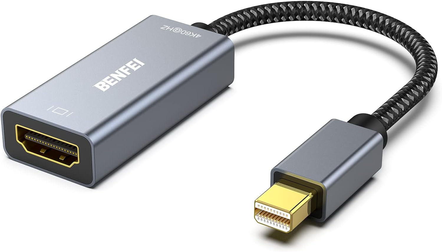 4K@60Hz Mini DisplayPort to HDMI Adapter - MacBook Pro Compatible