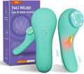 TMJ Relief Jaw Massager with Rolling, Vibration and Heat - Real-Like