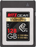Ritz Gear 128GB CFexpress Type B Card - High-Speed 4K Video Ready