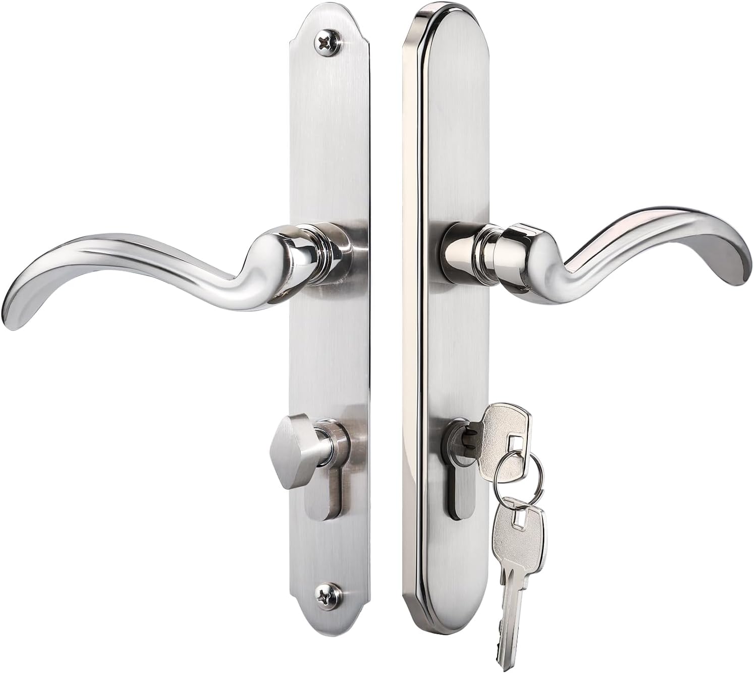 Pella Storm Door Handle Accessory Set with Key and Lock Cylinder