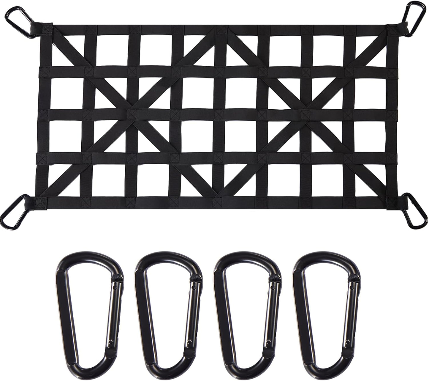 First Elastic Tailgate Net for All Pickup Truck Bed Sizes