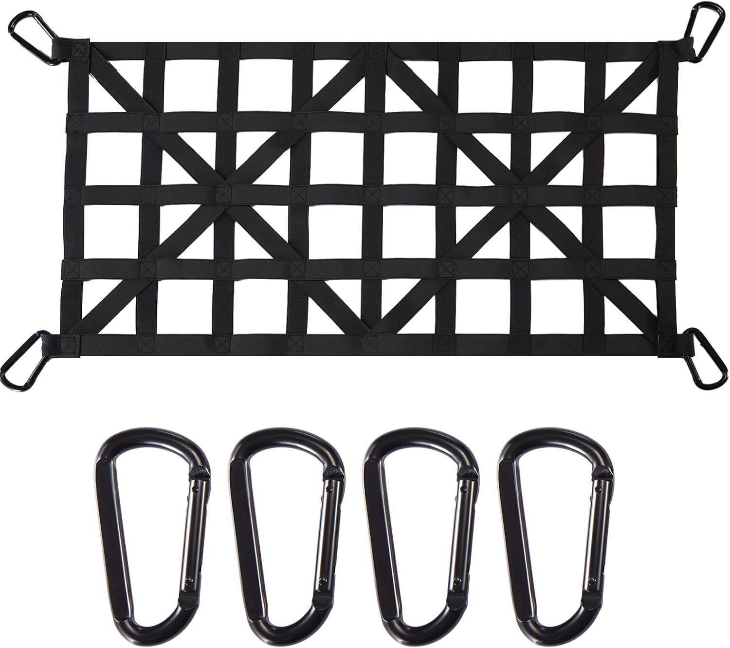 First Elastic Tailgate Net for All Pickup Truck Bed Sizes