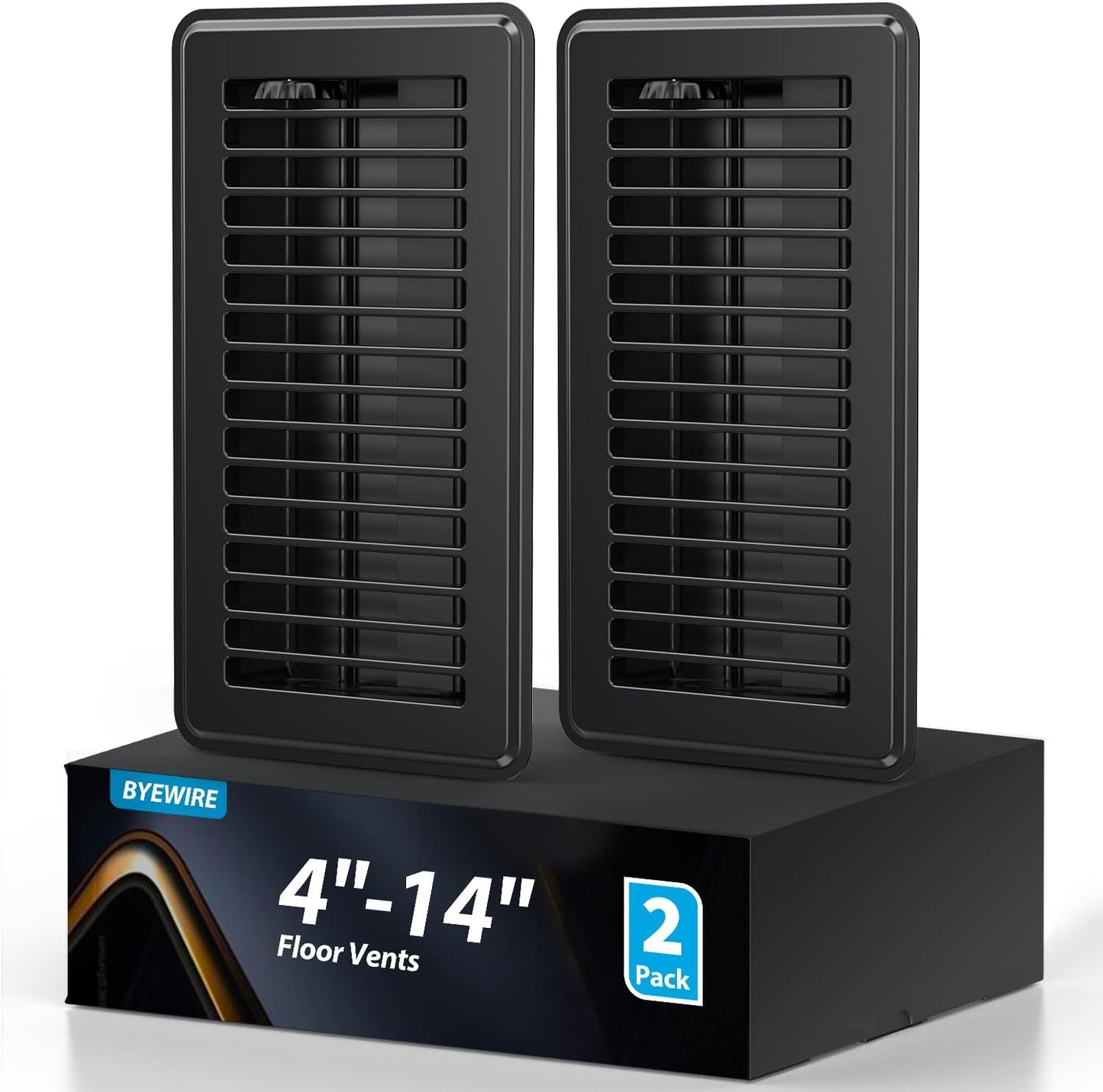 Heavy Duty Steel Floor Register 4x14 for Home Ventilation Needs