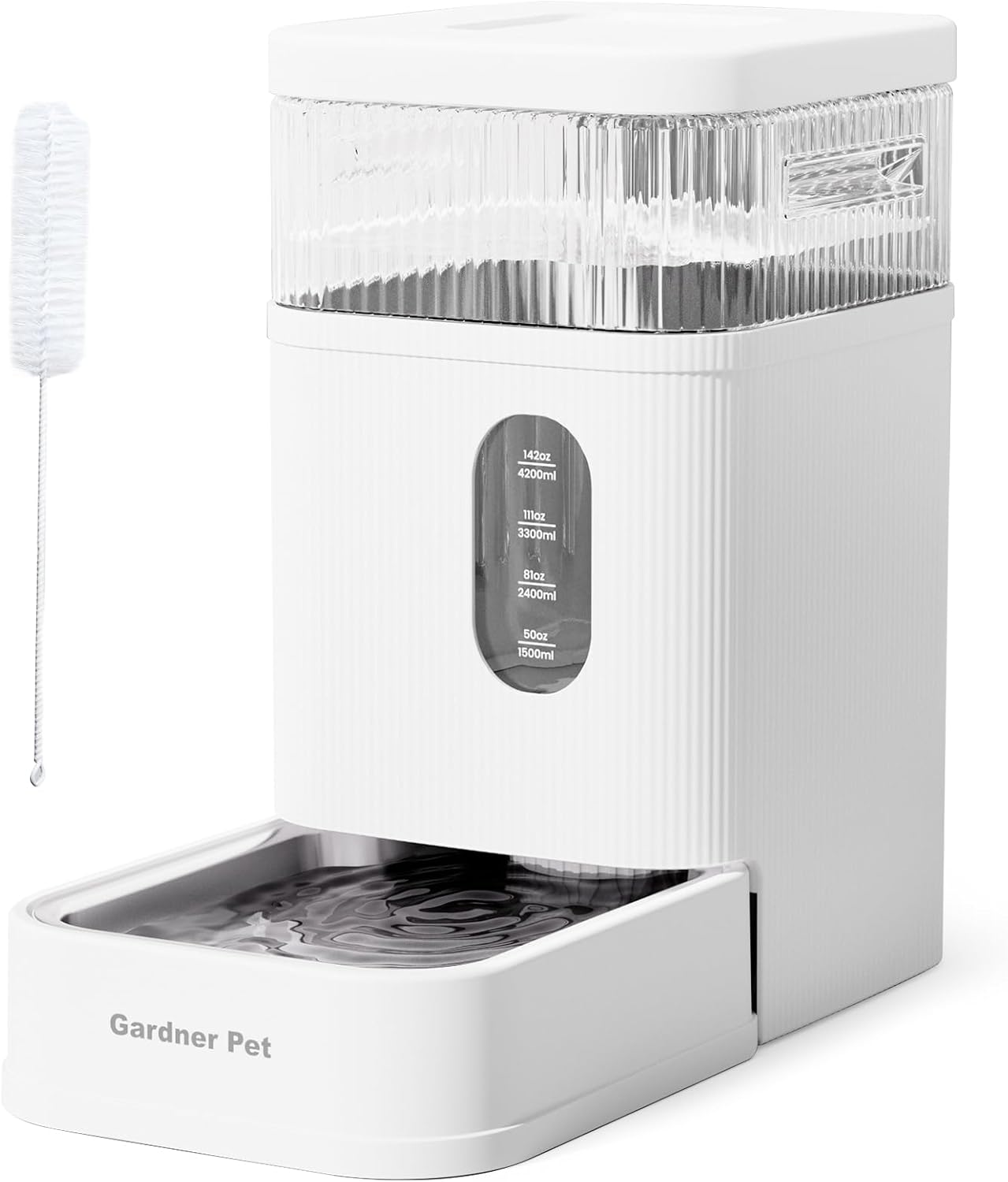 Automatic Dog Water Dispenser with Stainless Steel Bowl 8.5L