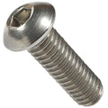 Button Head Socket Cap Screws 10-32 x 4 50 Pack - Corrosion-Resistant