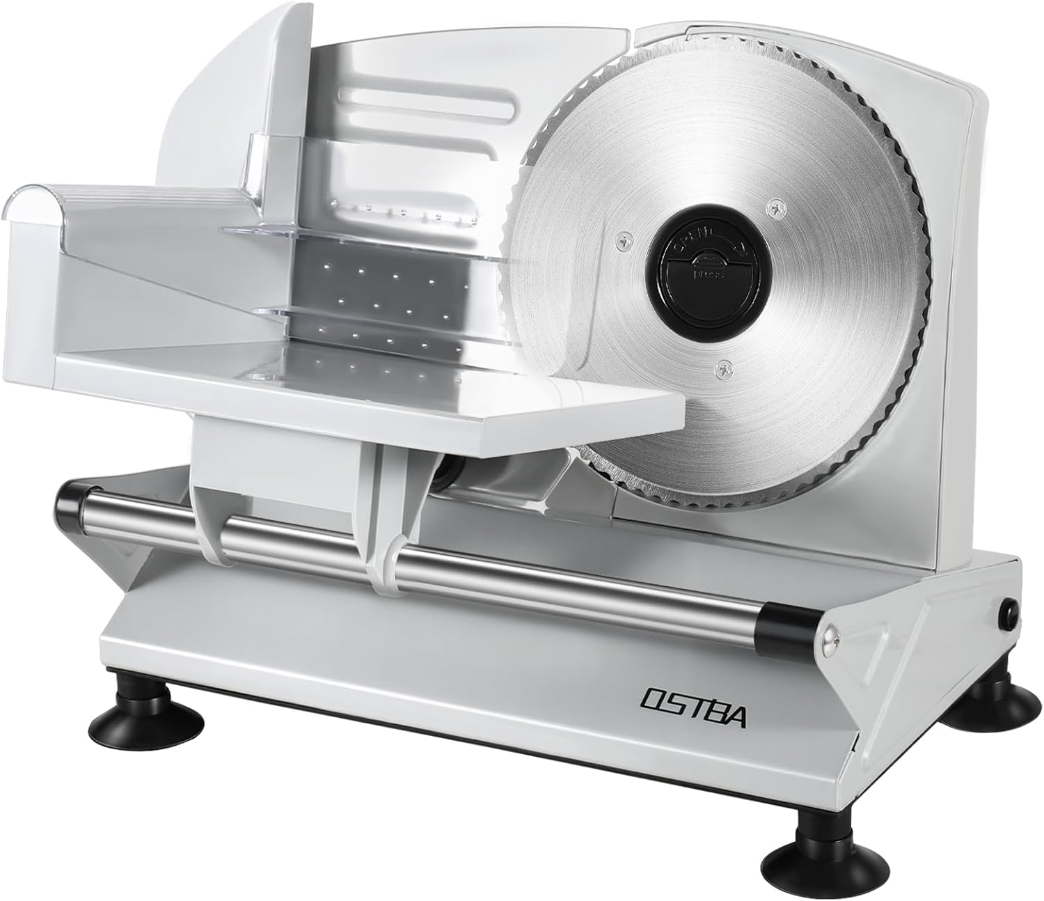 OSTBA Meat Slicer Machine for Home with Adjustable Thickness