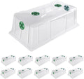 Humidity Dome 10 Pack 7in Tall for 10x20 Trays - Extra Strength