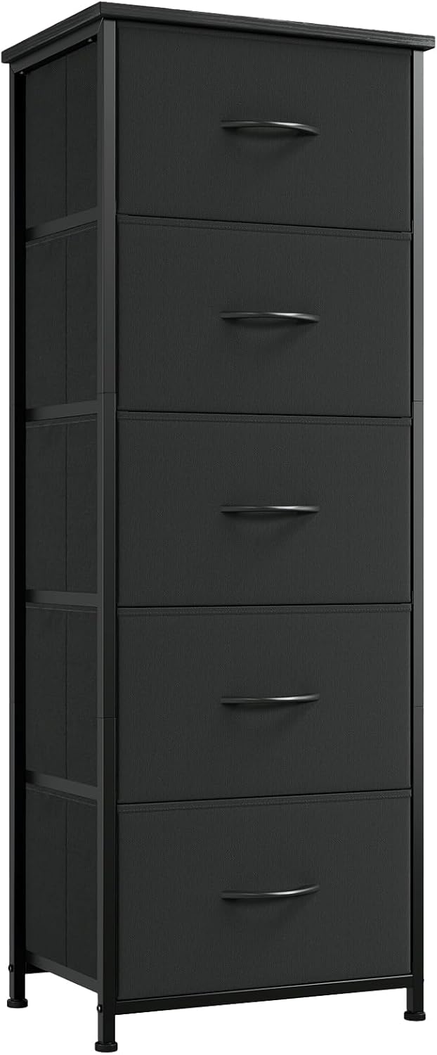Somdot Tall Dresser with 5 Drawers for Stylish Storage Solutions