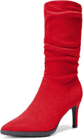 DREAM PAIRS Women's Mid Calf Boots Pointed Toe - Dressy Slouch