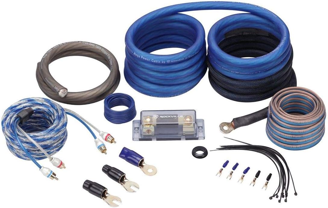 Rockville RWK0CU 0 AWG Copper Amp Installation Wire Kit Review