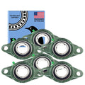 PGN UCFL206-20 Pillow Block Bearing - Durable Chrome Steel Bearings