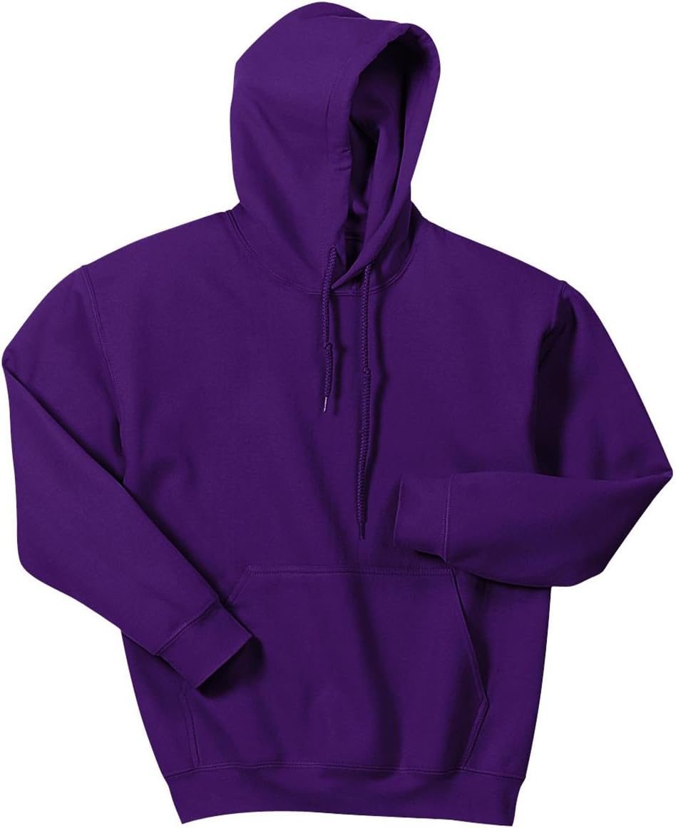 Gildan Purple Hooded Sweatshirt - Ultimate Comfort!
