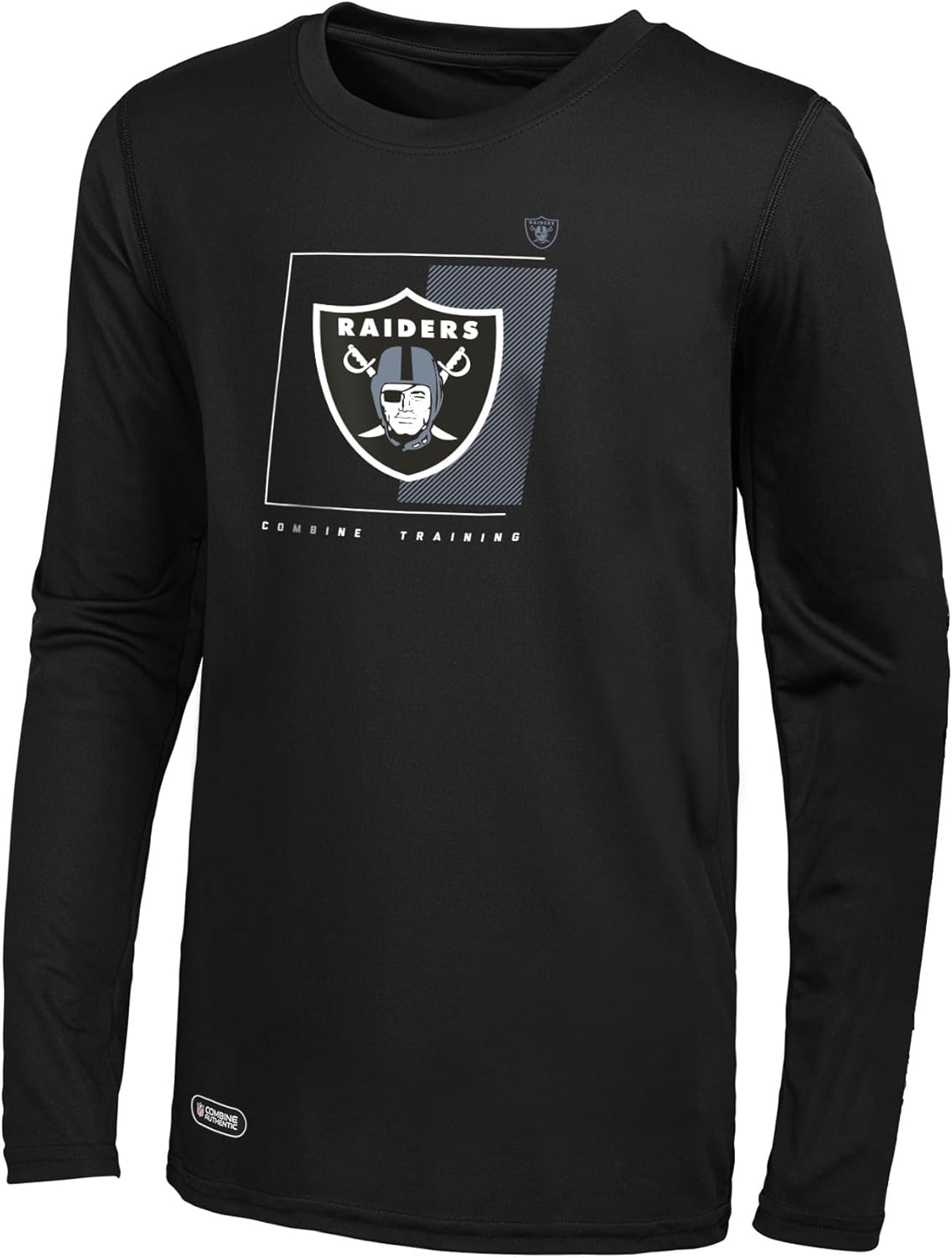 NFL Men's Too Tough Long Sleeve Dri-Tek T-Shirt for Comfort