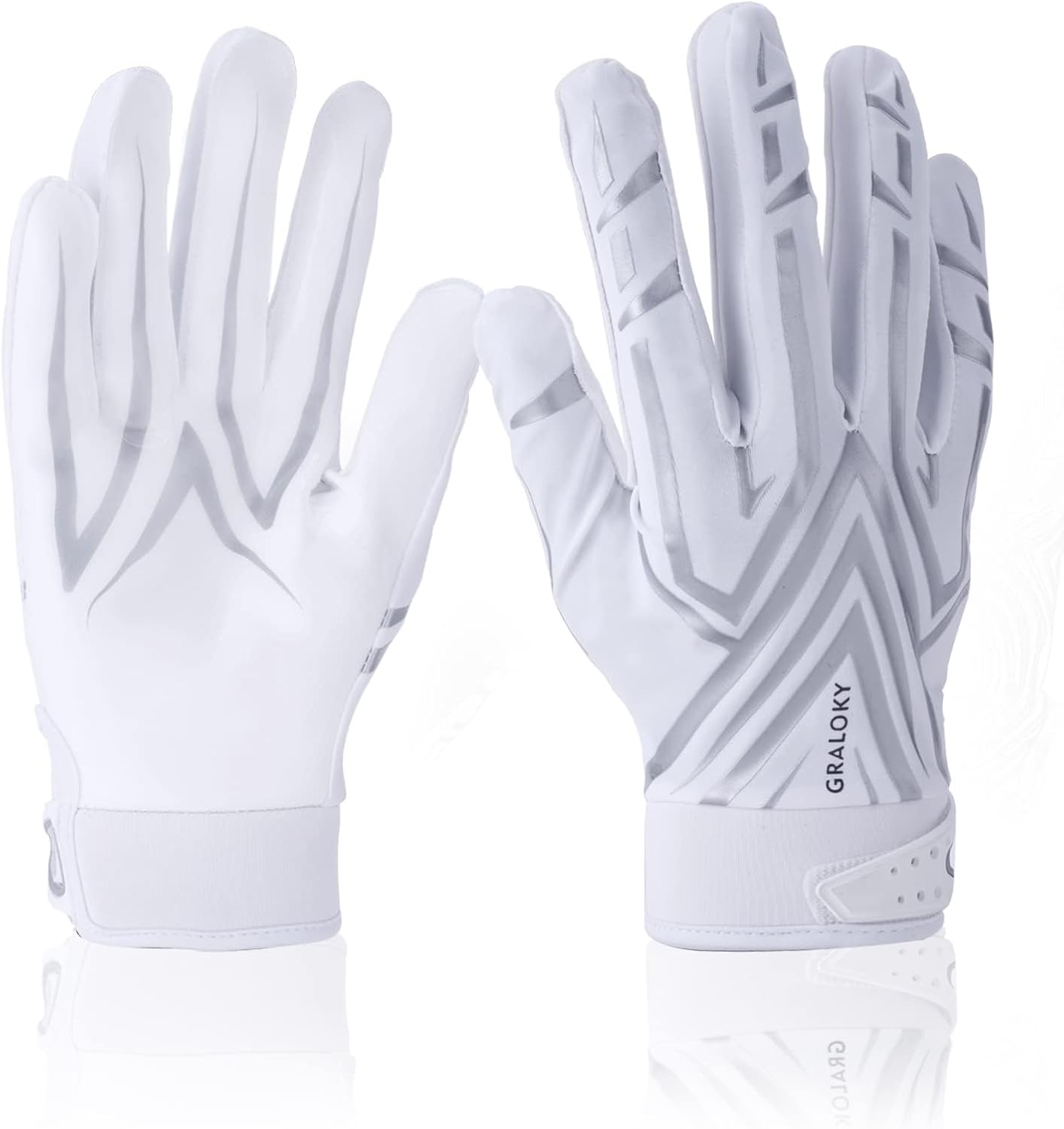 Sticky Silicone Palm Football Gloves for Ultimate Grip