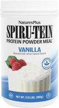 Spiru-Tein Vanilla Protein Powder - Plant-Based Meal Shake