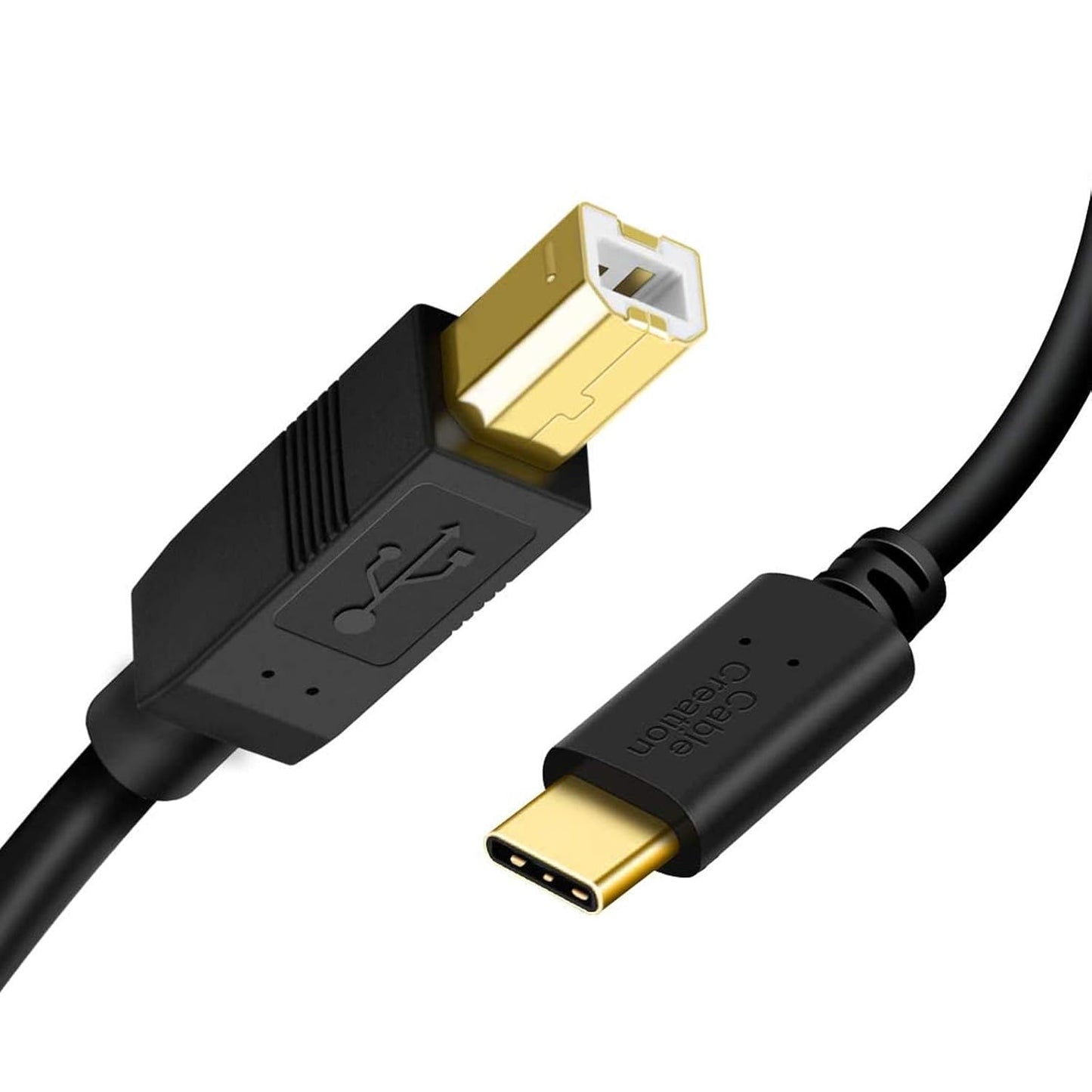 15ft USB B to USB C Printer Cable by CableCreation