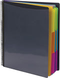 Smead Project Organizer 24-Pocket Letter Size - Bright Tabs