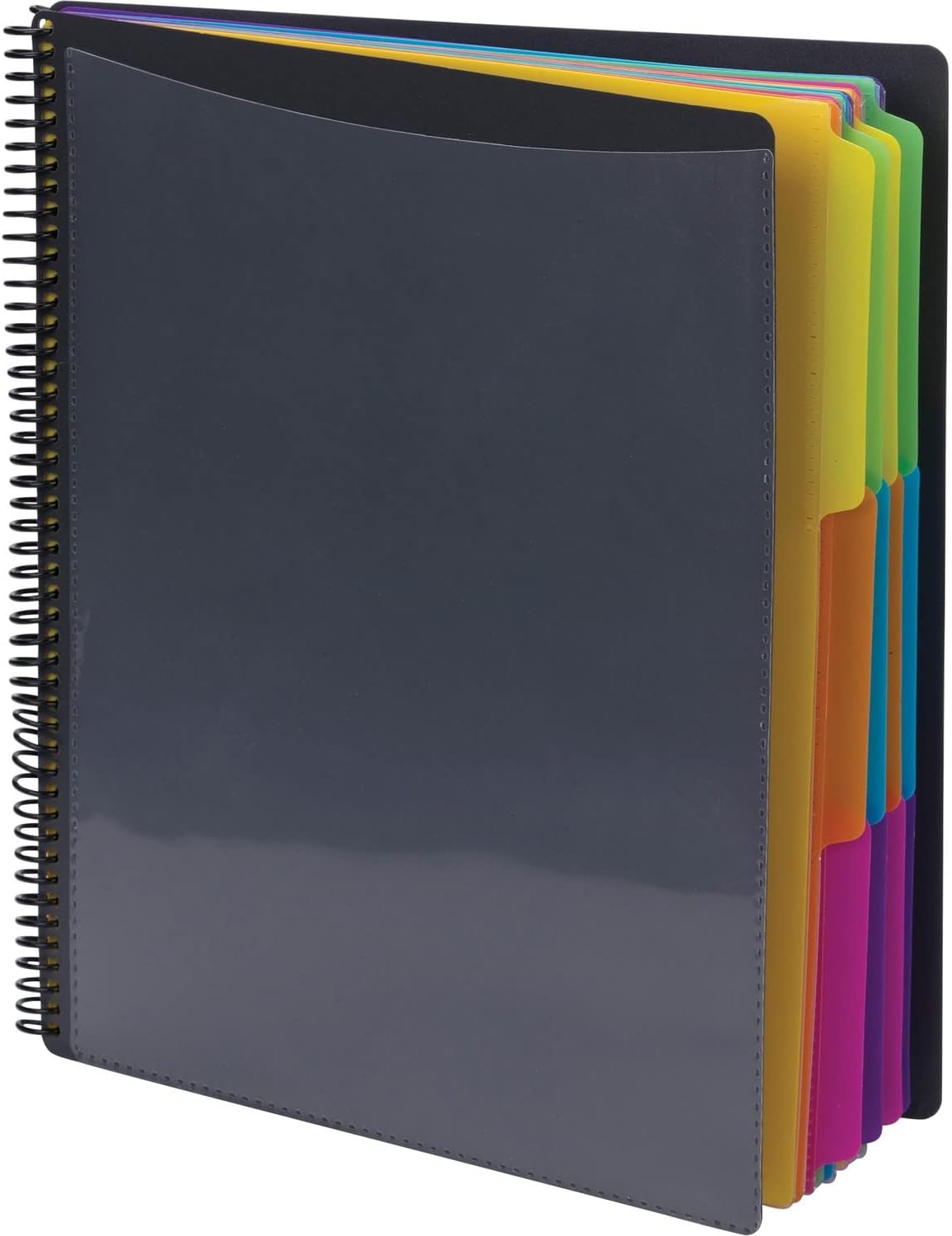 SMEAD 24-Pocket Project Organizer, Tear-Resistant Poly