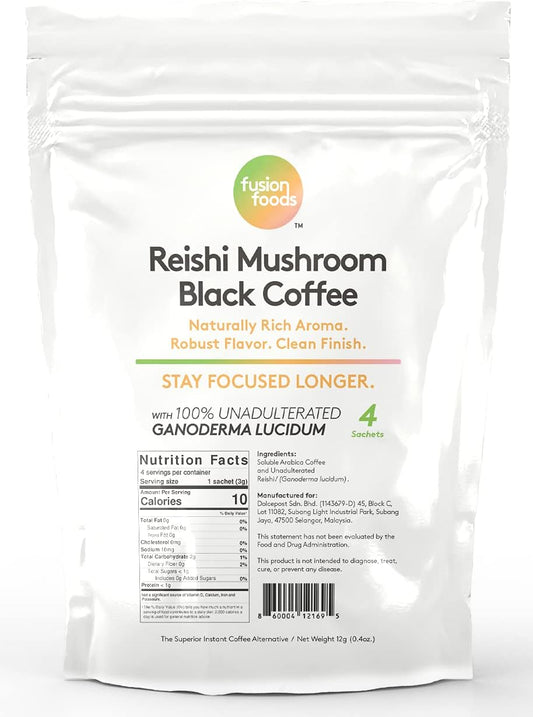 Focus better with Reishi Mushroom Coffee!
