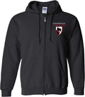 UGP Campus Apparel NCAA Primary Logo Full Zip Hoodie for Fans