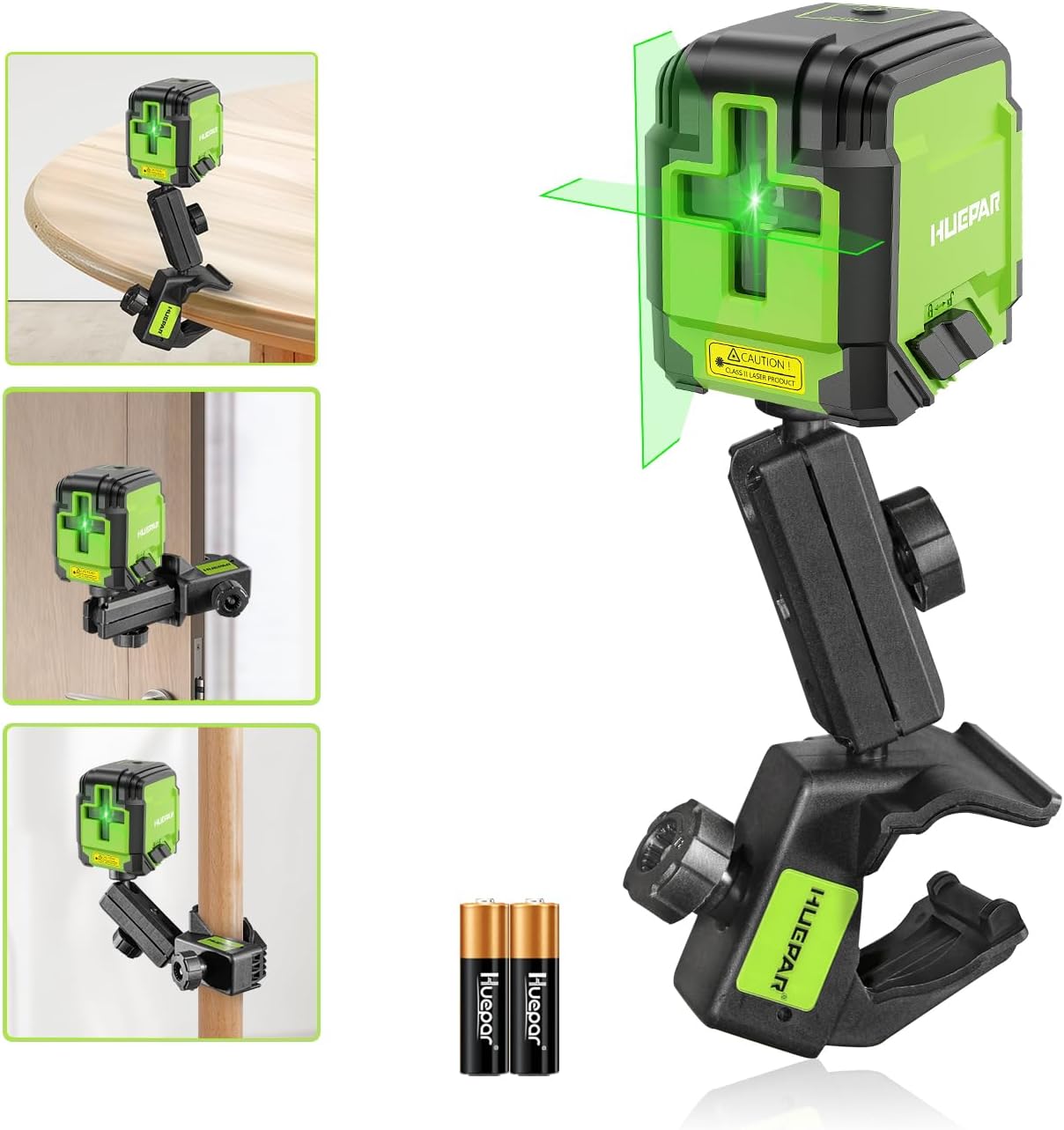 Huepar Laser Level with Clamp for Home Renovation Projects
