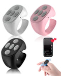Wireless Bluetooth Remote Control Ring - Page Turner & Camera Shutter