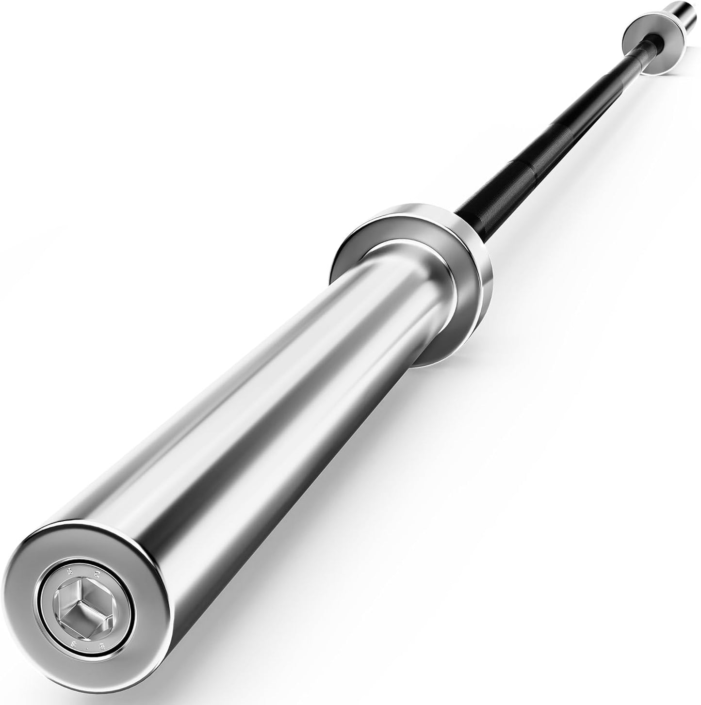 Olympic Barbell Curl Bar for Strength Training and Weightlifting