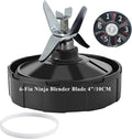 Premium Ninja Blender Blade Assembly - Fits Various Cup Sizes, Compatible with Auto iQ Blenders
