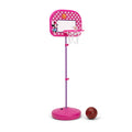 Minnie Mouse Basketball Hoop Set for Kids - Adjustable Indoor/Outdoor