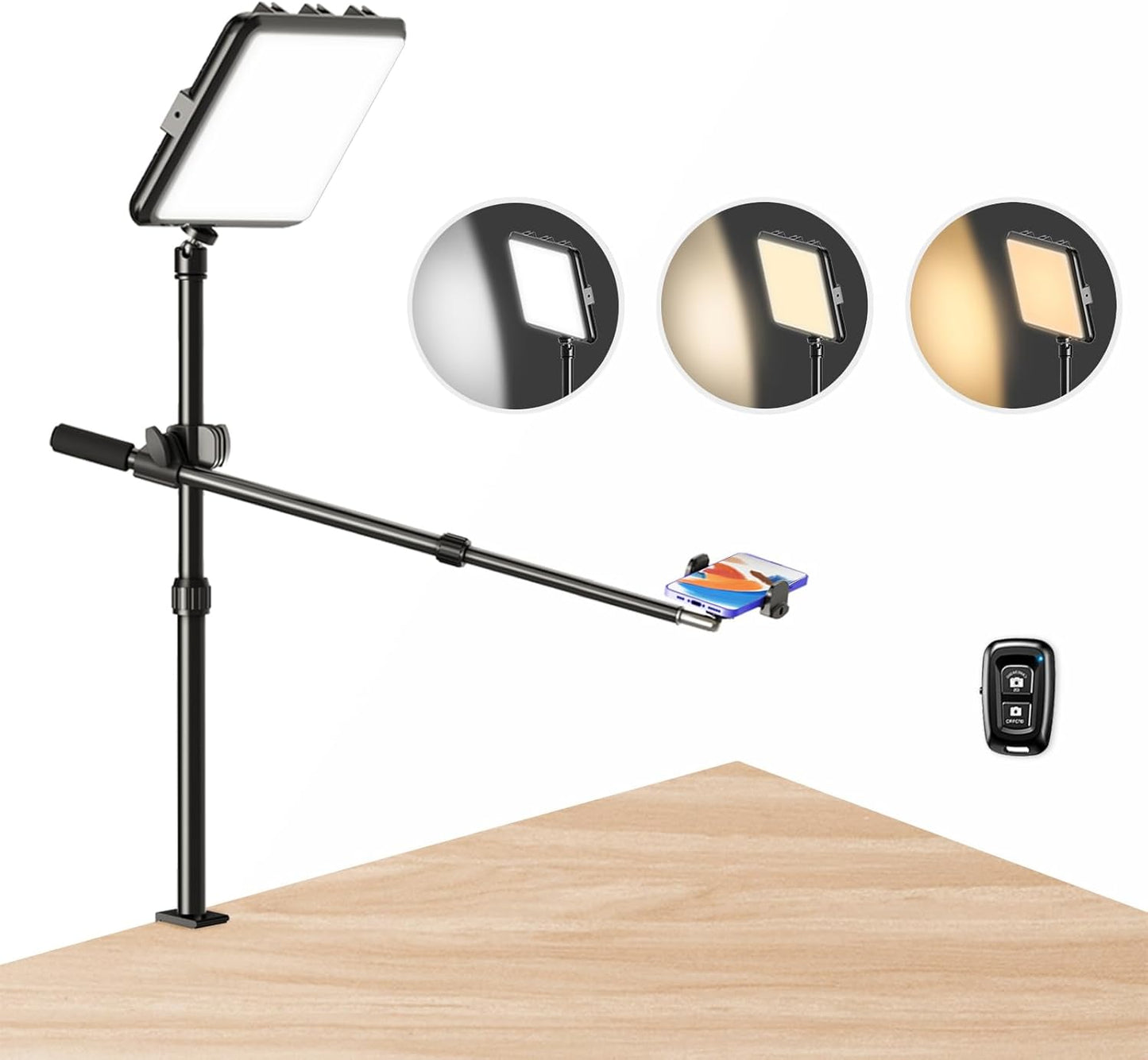 Upgrade 23W Ring Light with Stand for Perfect Video Lighting