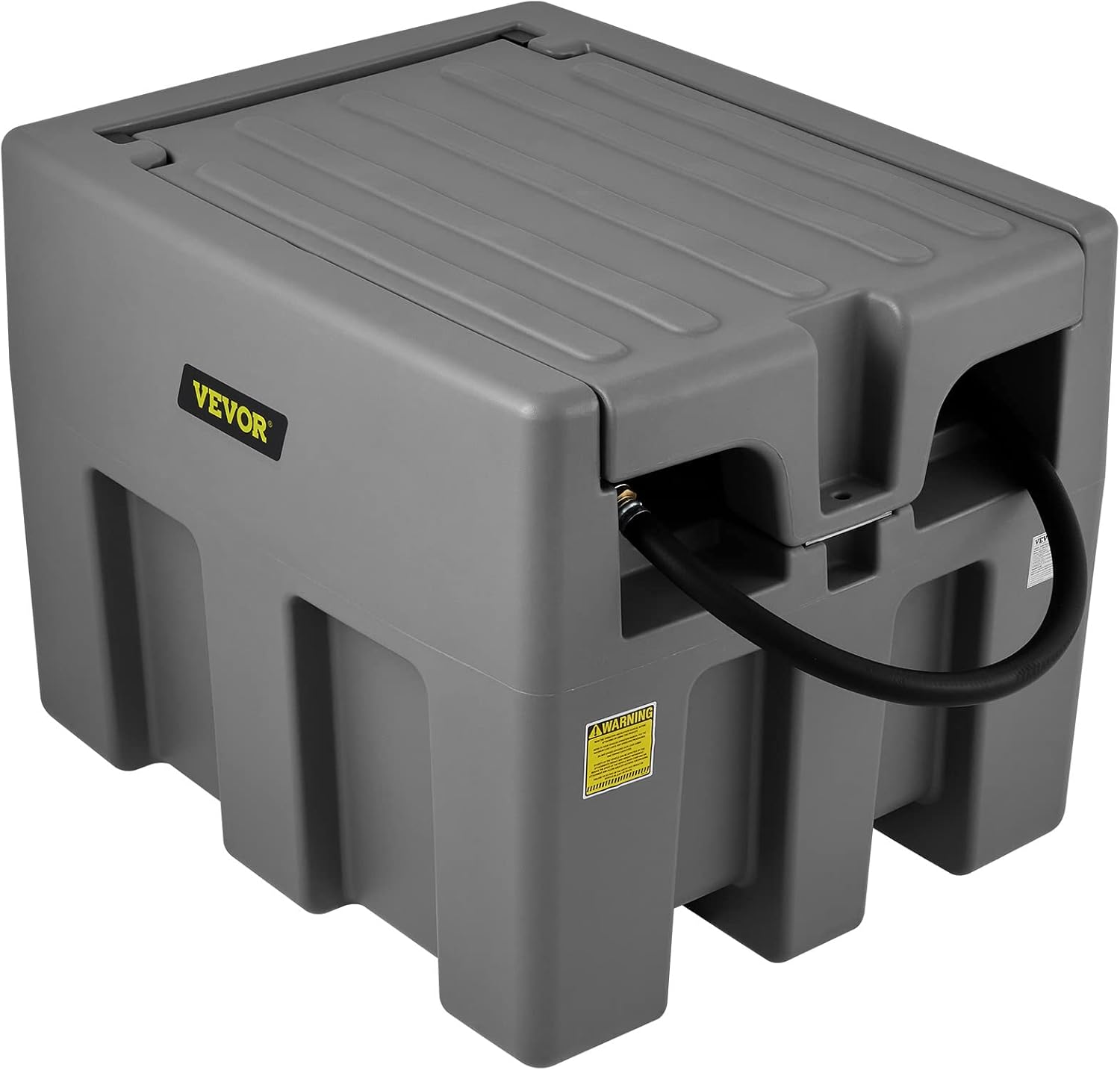 VEVOR Portable Diesel Tank with 58 Gallon Capacity and 10 GPM Flow